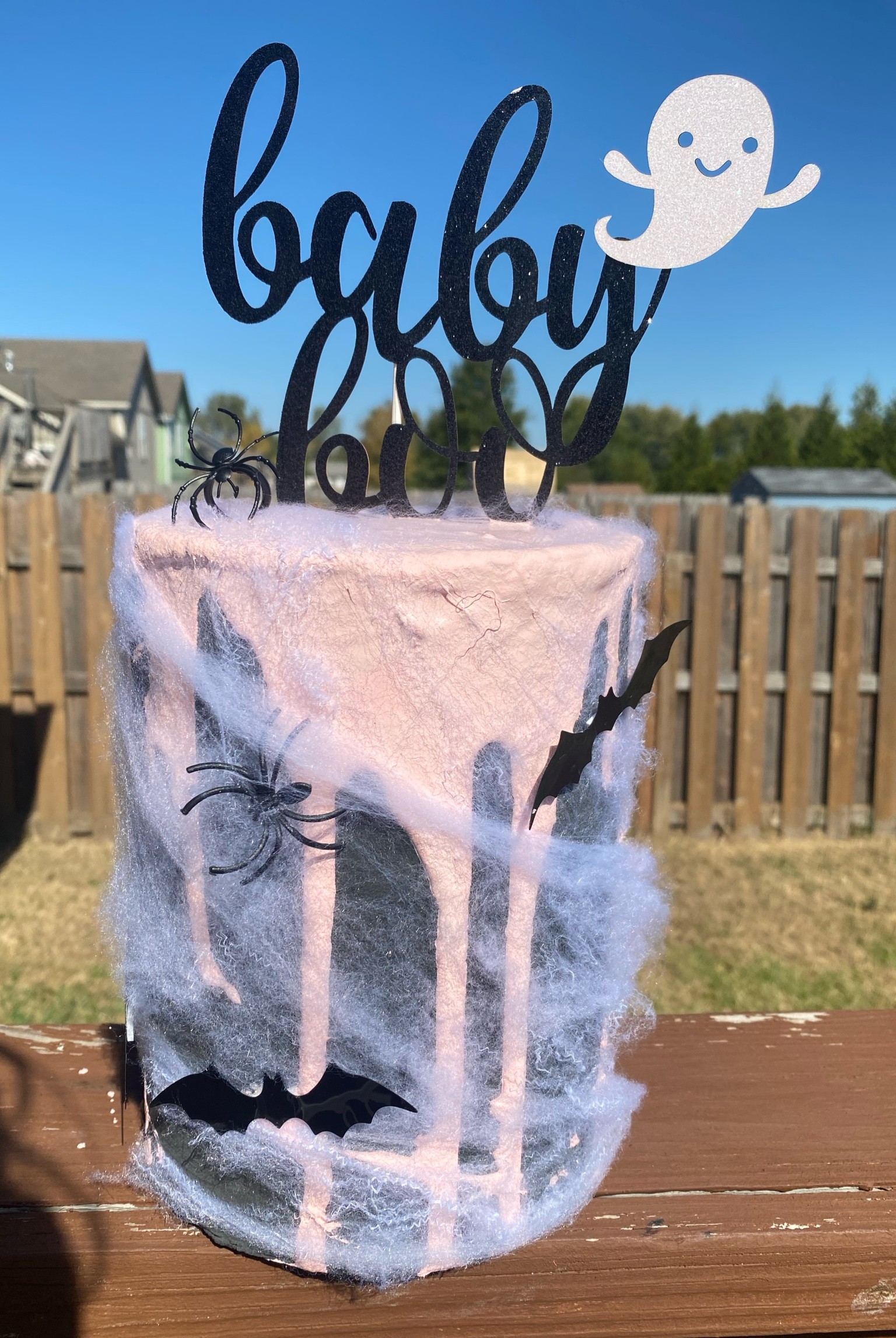 Fake cake for decorations because real cake is expensive! 

#LTKbaby #LTKSeasonal #LTKHoliday
