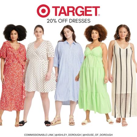 20% off dresses at Target! Lots of super cute plus size options for spring and summer! 

#LTKSaleAlert #LTKPlusSize #LTKStyleTip