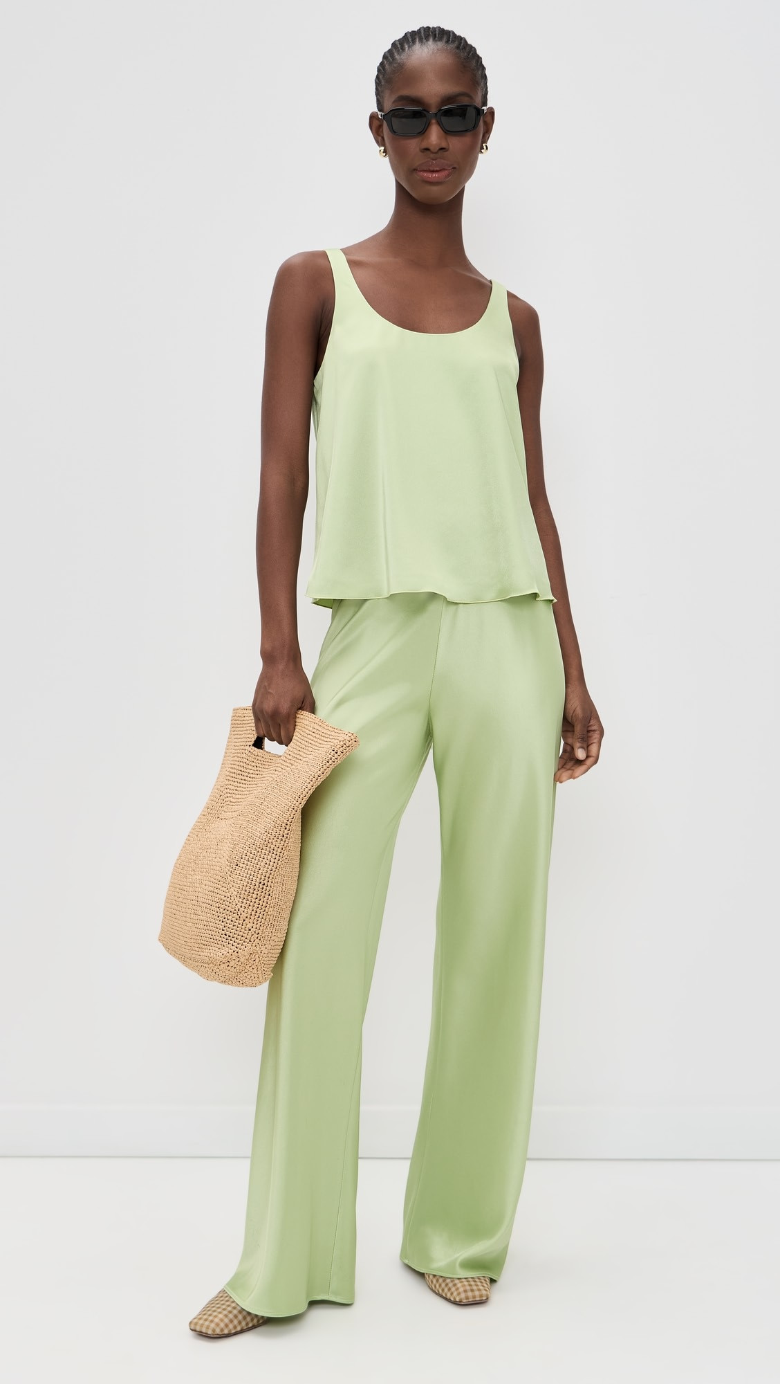 Double Face Satin Colby Pants | Shopbop