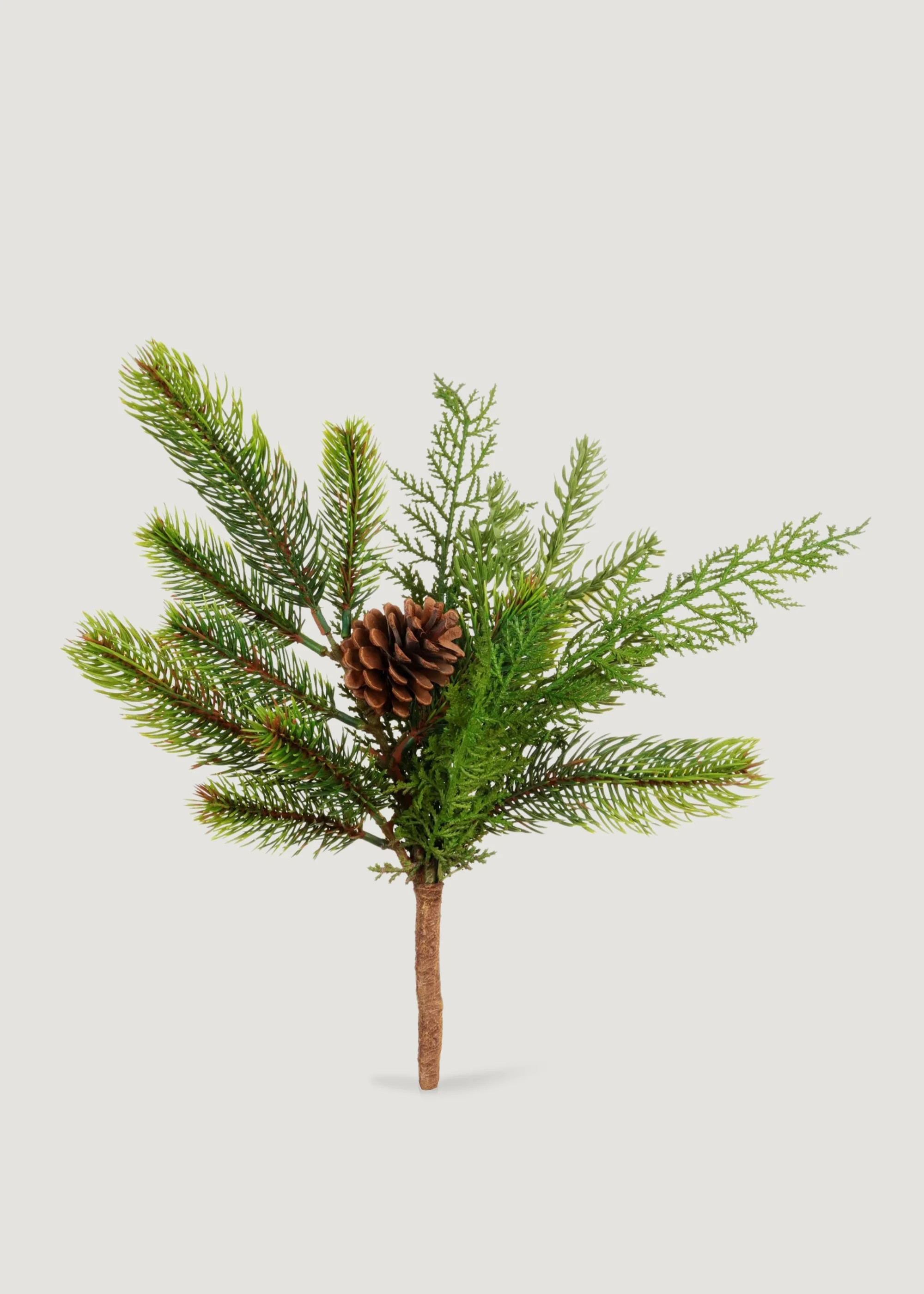 Artificial Evergreen Pick | Faux Winter Pine Greenery at Afloral | Afloral