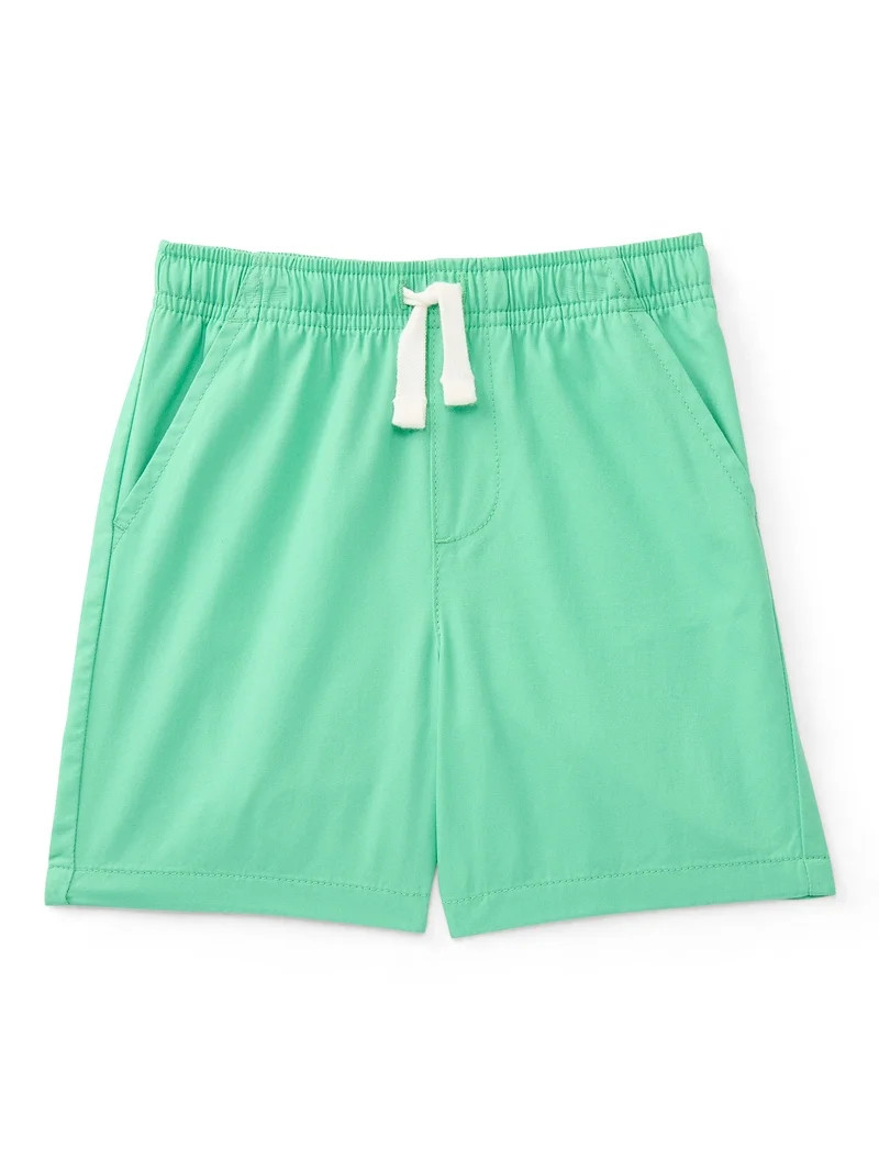 Wonder Nation Toddler Boys Cotton Woven Shorts, Sizes 18M-5T | Walmart (US)