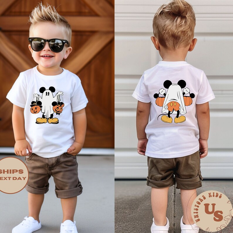 Mickey Halloween Toddler Shirt, Disney Mickey Halloween Kids Shirt, Mickey Mouse Halloween Shirt,... | Etsy (US)