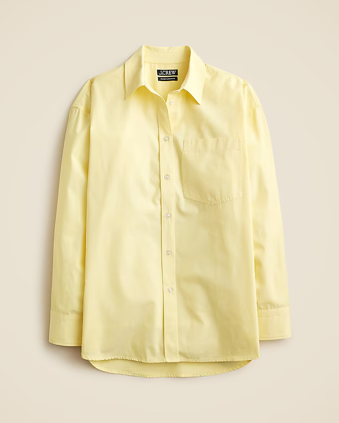Étienne oversized shirt in lightweight oxford | J. Crew US