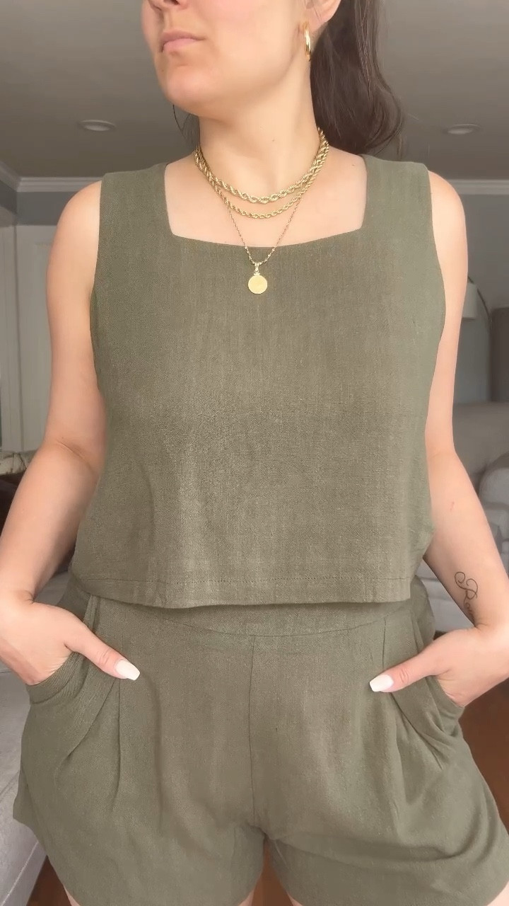 The best Amazon matching set for a summer vacation/holiday or to just run some errands. 

#LTKFind #LTKunder50