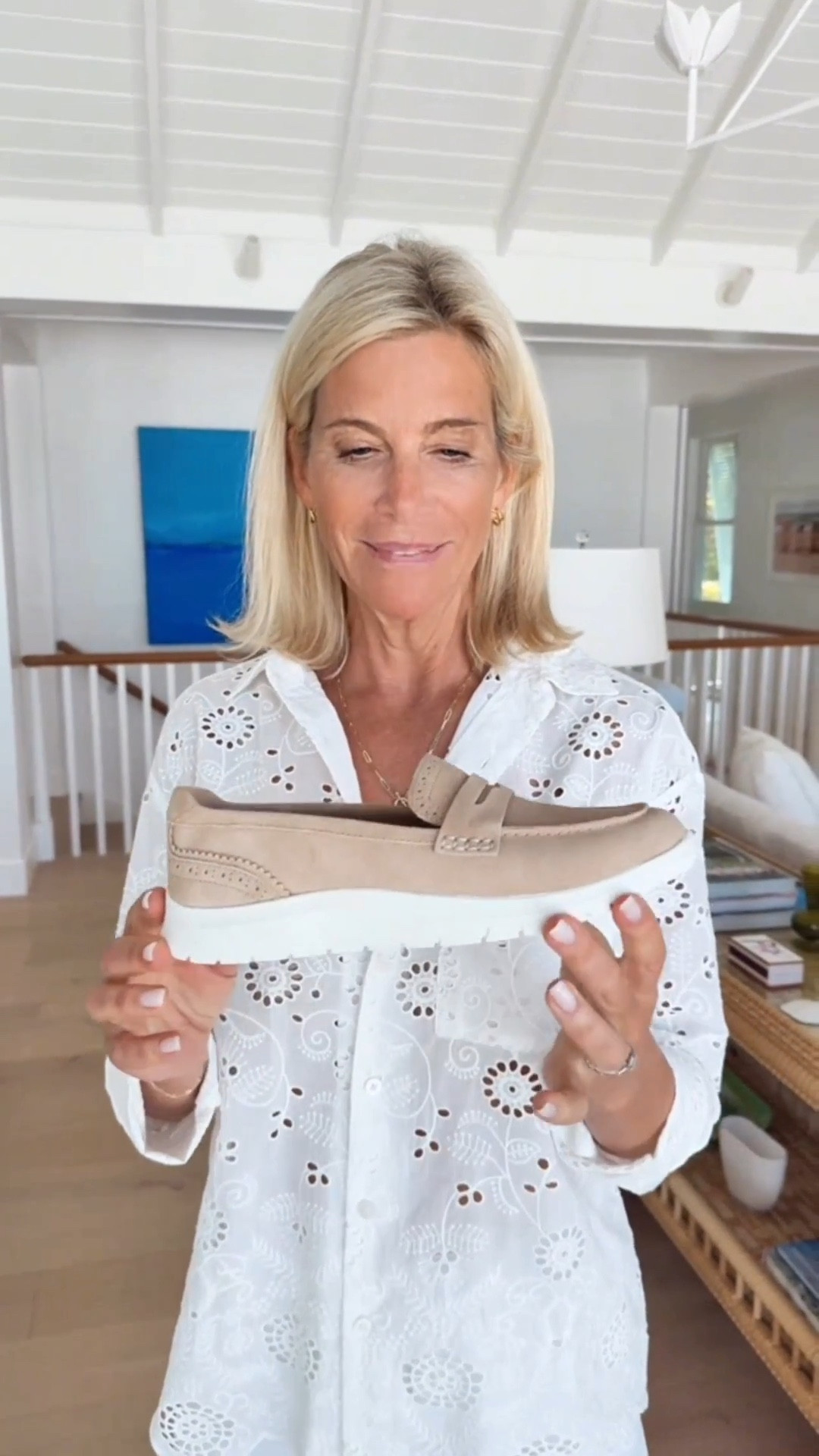 Beige platform loafers comfortable everyday shoes for women.

#LTKTravel #LTKOver40 #LTKootd