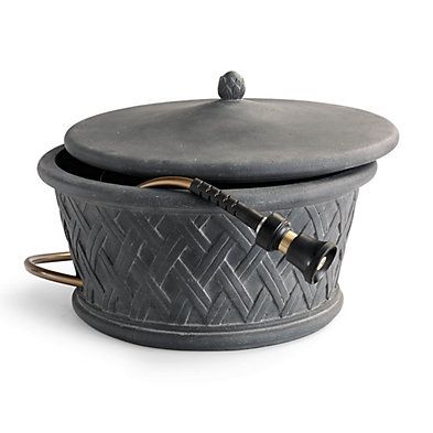 Basketweave Hose Pot | Frontgate