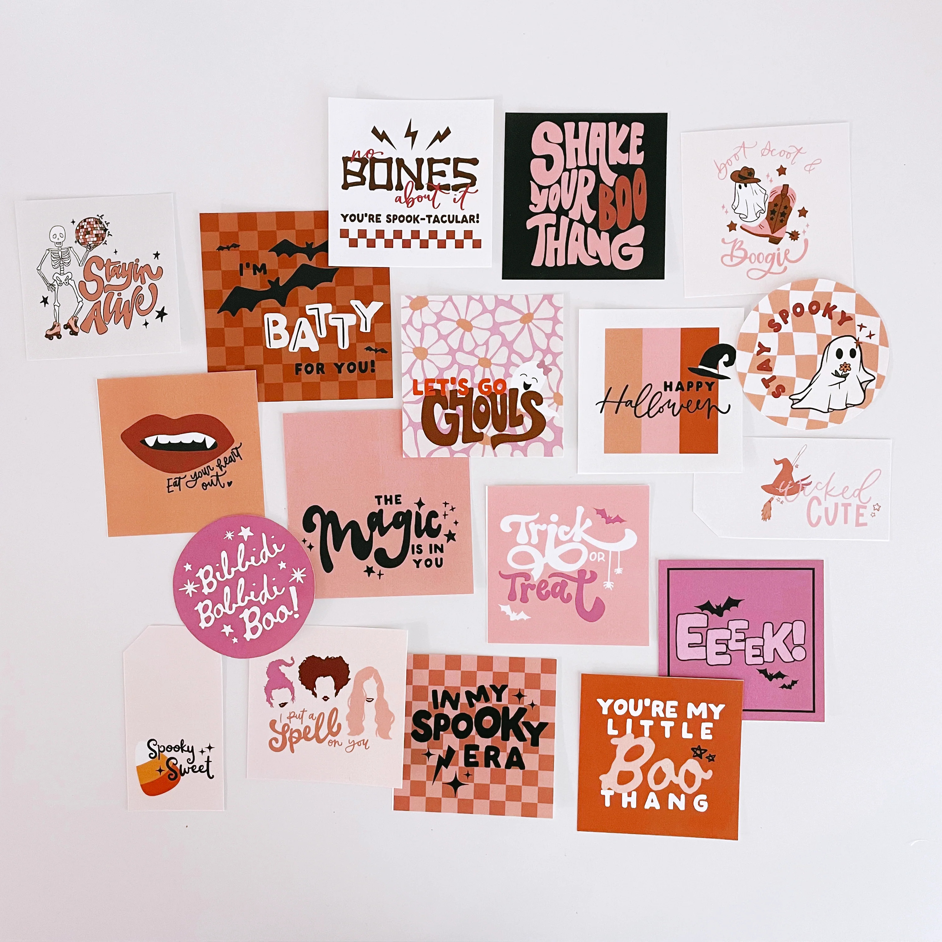 Halloween Tags and Flags 2023 | Printable tags | The Letter Vee