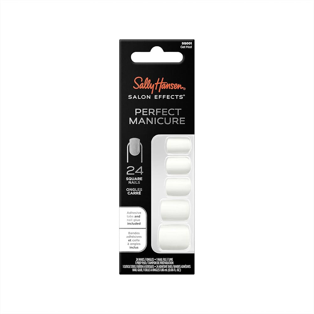 Sally Hansen Salon Effects Perfect Manicure Press on Nails Kit, Get Mod | Amazon (US)