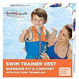 SwimSchool New & Improved Swim Trainer Vest, Flex-Form Design, Padded Shoulders and Adjustable Safet | Amazon (US)