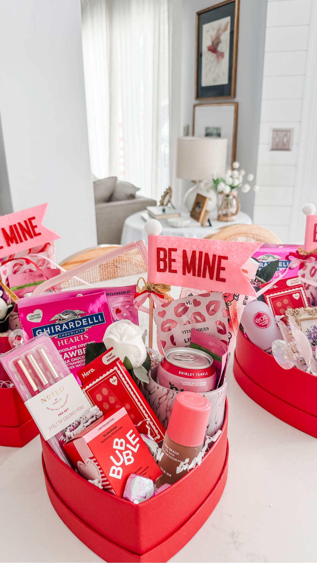 Valentine’s Day gift ideas for teen girls
Valentine boxes 
Heart shaped gift box
Pink Icon juice glasses with bow
Pink accessories
Valentine treats 
Teen girl gift ideas 
Valentine gift ideas 

#LTKValentine #LTKmomlife #LTKKids