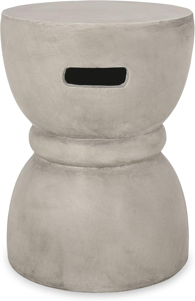 Christopher Knight Home Patrick Indoor Contemporary Lightweight Accent Side Table, Concrete Finis... | Amazon (US)