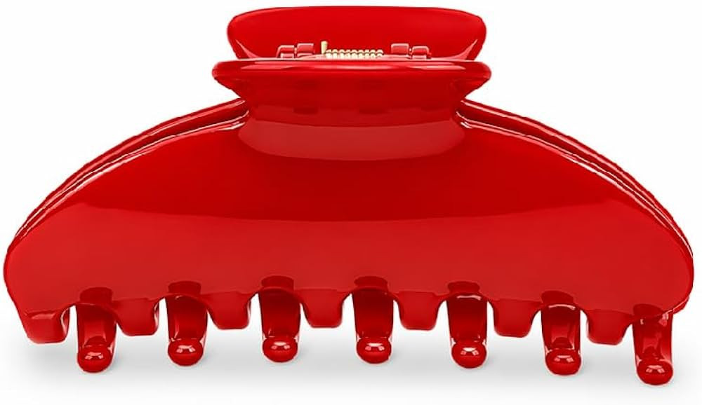 Acetate Hair Claw Clip – Large 4 Inch Strong Hold No-Slip Jaw Clip for Thick Hair, Made of Prem... | Amazon (US)