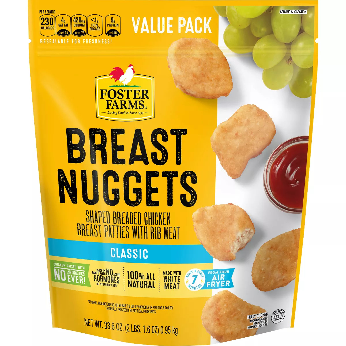 Foster Farms Chicken Breast Nuggets - Frozen - 33.6oz | Target