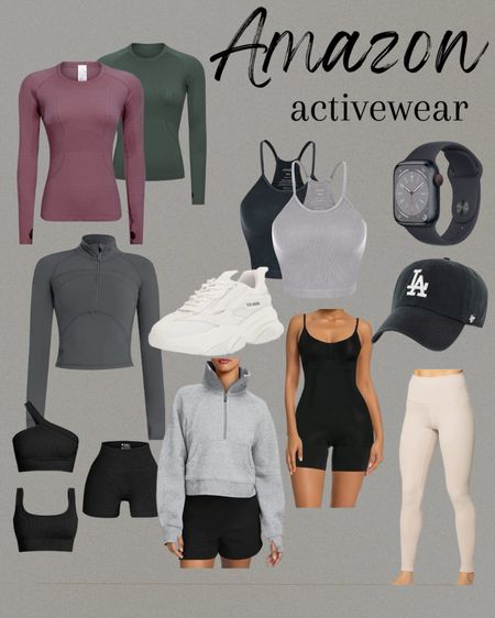 🔑Styling Lululemon dupes from Amazon, Lululemon long sleeve swiftly shirt, Lululemon run cropped half zip.  Activewear, workout clothes, outfit Inso, chic and sporty but affordable style.m

#LTKSeasonal #LTKfitness #LTKfindsunder50