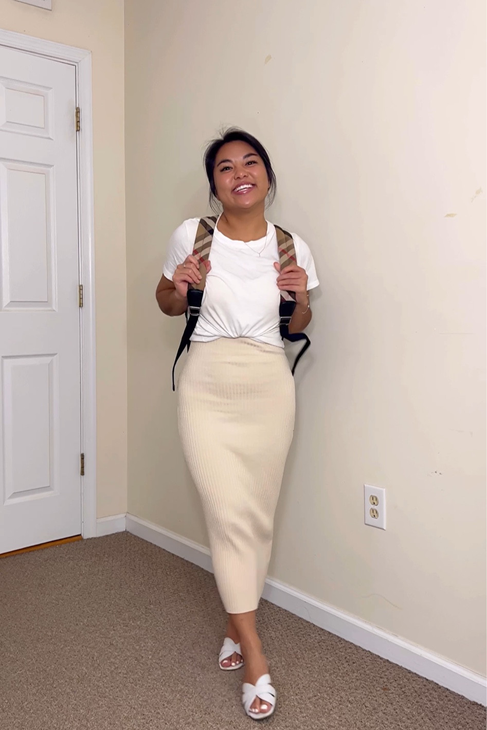 midi dress + the best target t shirt 

#LTKstyletip #LTKunder100 #LTKU