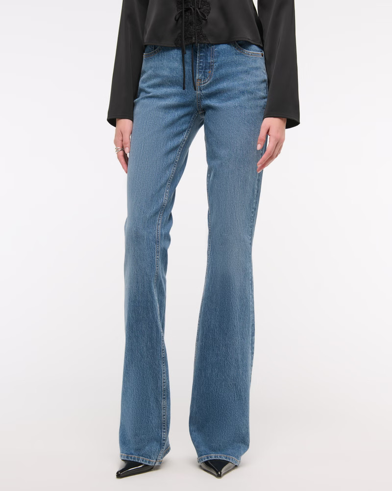Mid Rise Bootcut Jean | Abercrombie & Fitch (US)