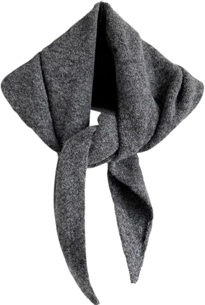 Knit Triangle Scarf for Women Knitted Head Scarf Y2k Bandana Fisherman Downtown Girl Aesthetic Ac... | Amazon (CA)