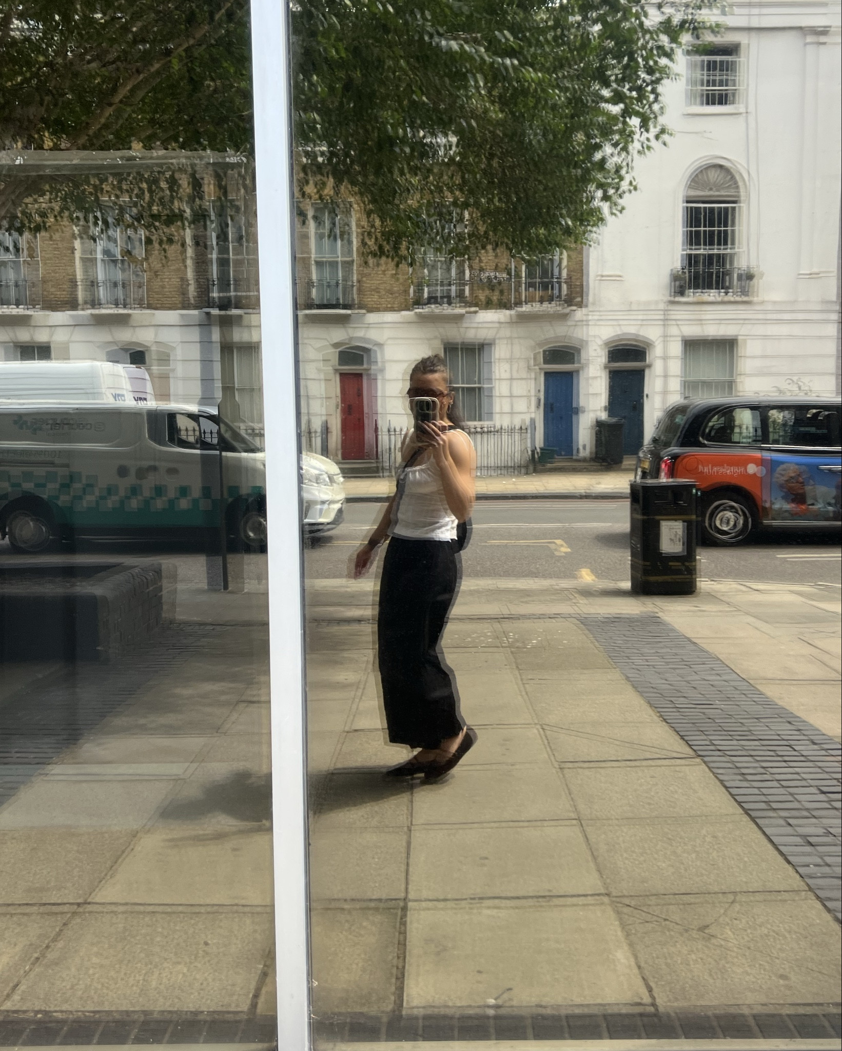 summer outfit of the day including ballet flats and white top 

#LTKuk #LTKeurope #LTKsummer