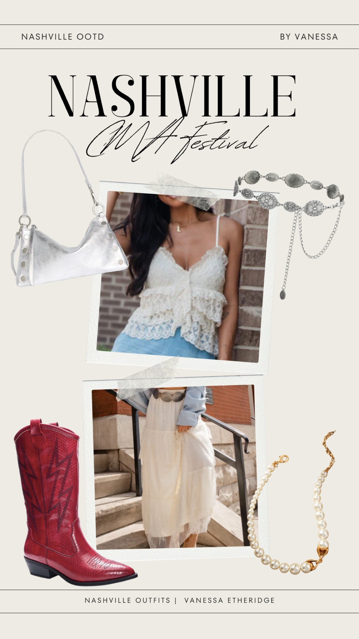 My outfit details for CMA Festival 🤎✨

Festival outfit inspo. Country concert outfit inspo. Cowboy boot outfits. 

#LTKSeasonal #LTKMidsize #LTKStyleTip