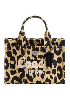 COACH Leopard Printed Canvas Cargo 20 Tote Bag | Belk