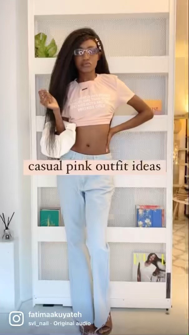 casual pink outfits 💕 perfect for fall style 