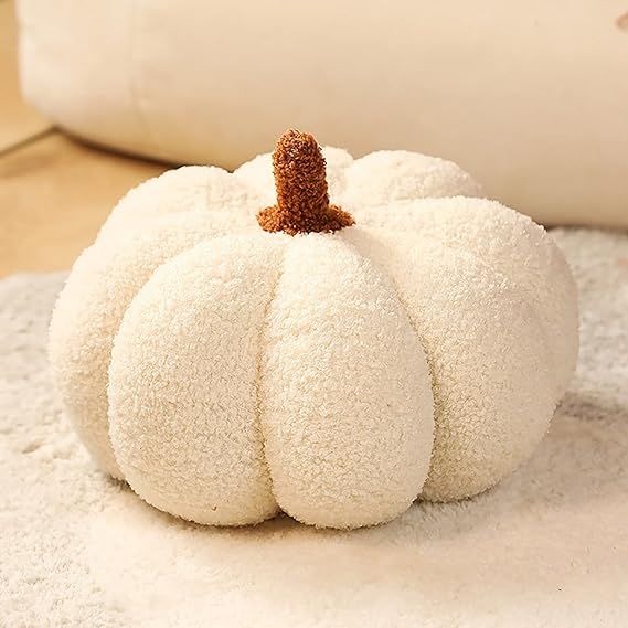 Sdetrcq Halloween Pumpkin Pillow Decor, Pumpkin Plush Pillow Fleece Stuffed Pumpkins Decoration H... | Amazon (US)