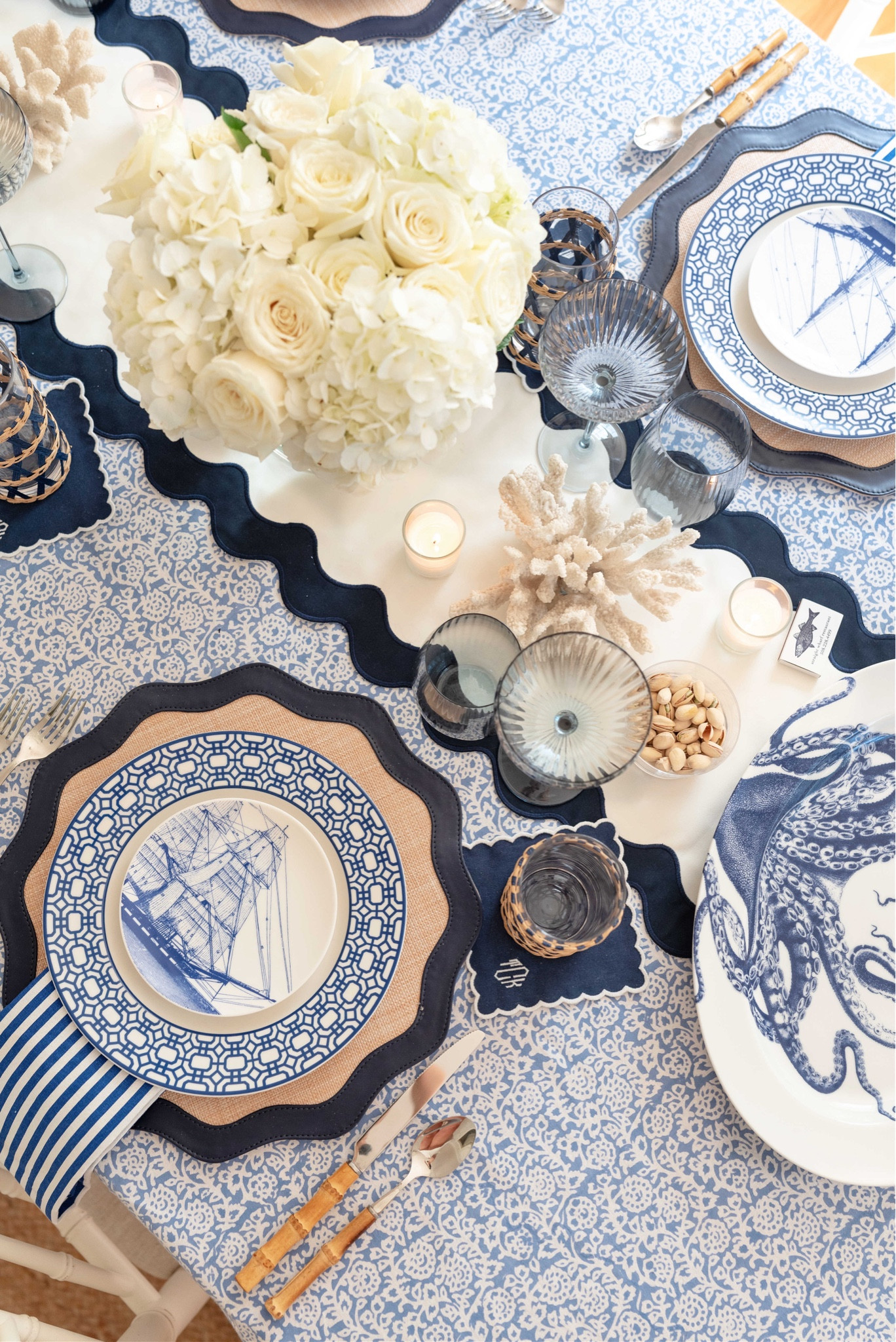 Stunning coastal tabletop pieces from @caskata for a summer birthday celebration in our family this week. 

#LTKSeasonal #LTKHome #LTKParties