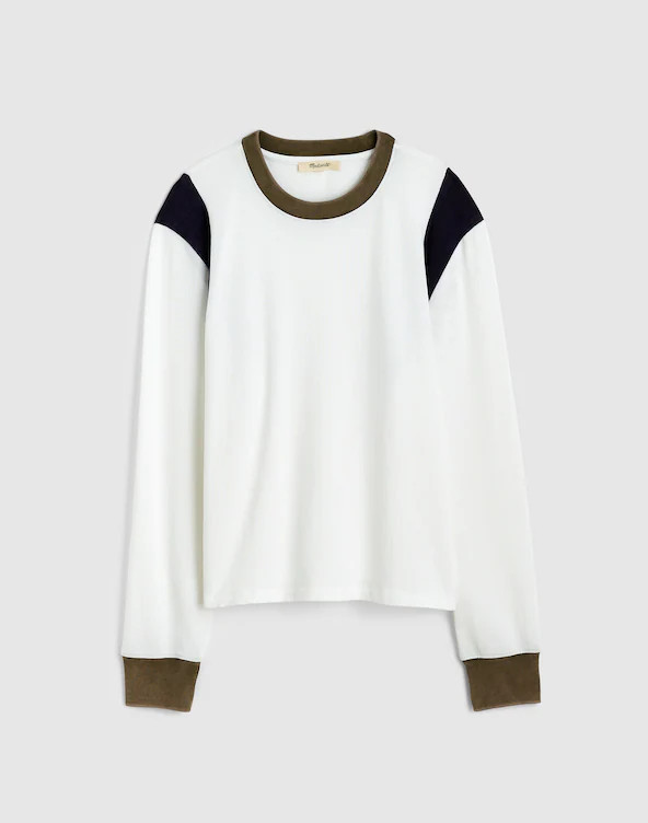 Long-Sleeve Tee in Weekend Jersey | Madewell