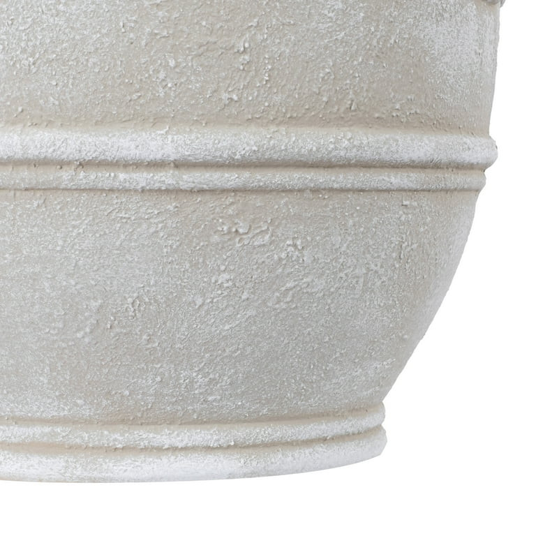 My Texas House 12" Retro Planter, Cream | Walmart (US)