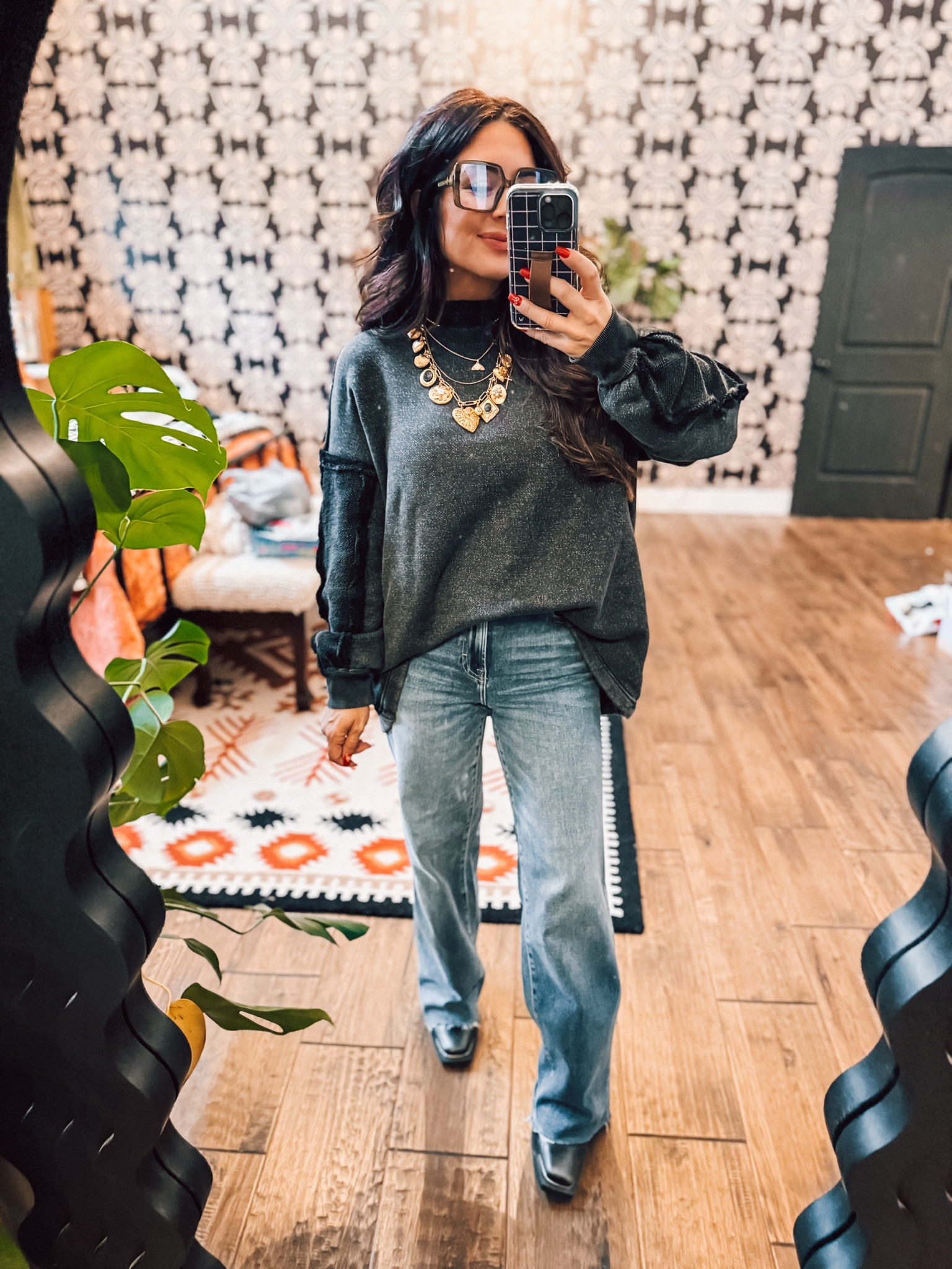 These Jeans are the best stretchy brand!! Hidden jeans loooove every pair I have from them wearing size 25 also the hubby got me the locket necklace and I’m loooove it!! 

#LTKStyleTip #LTKShoeCrush #LTKU