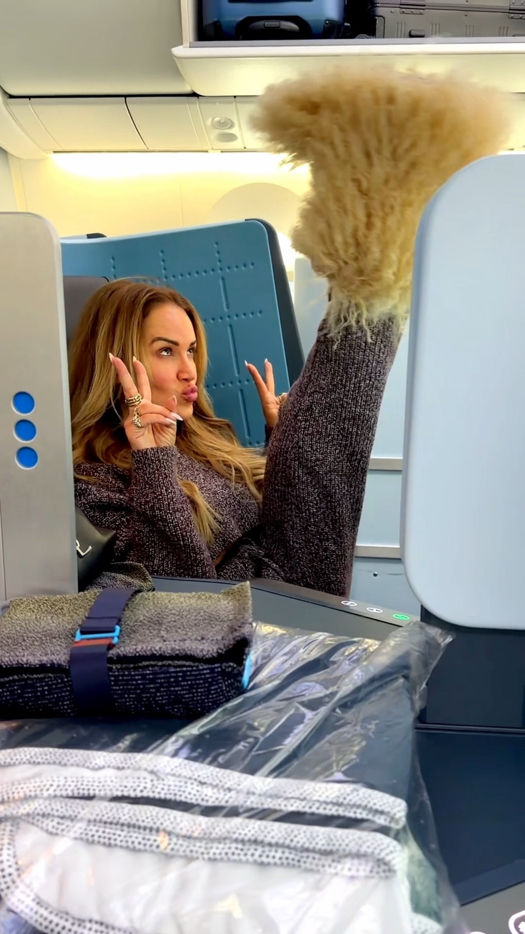 Everything I used on my 8 hour flight to Europe  

#LTKdayinmylife #LTKTravel #LTKgrwm