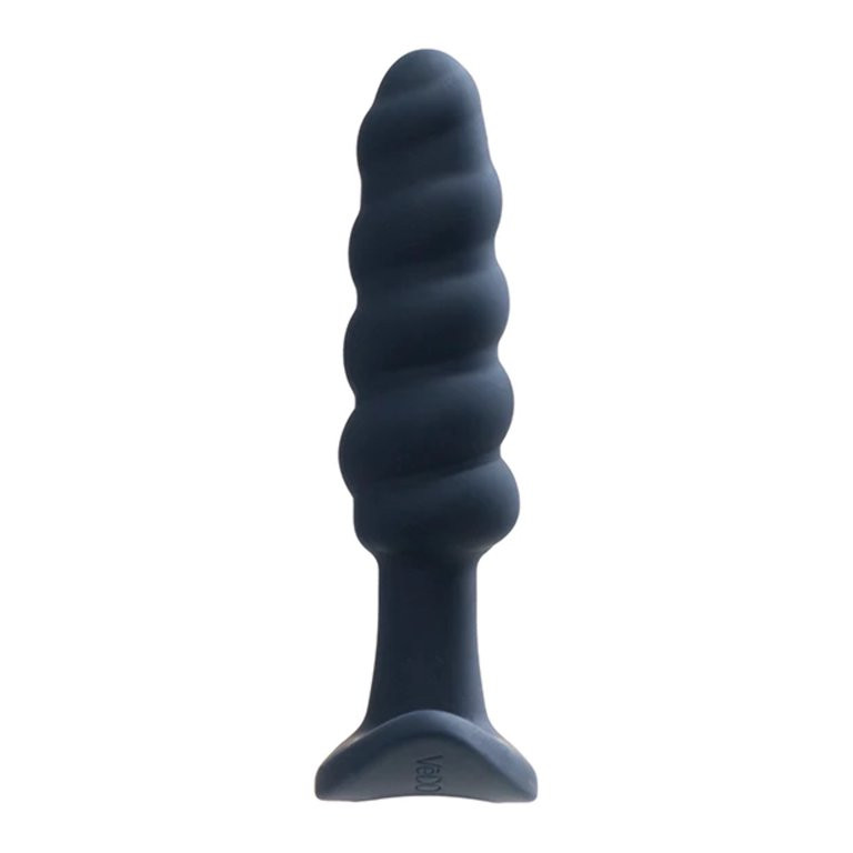 VeDO Twist Rechargeable Silicone Vibrating Anal Plug Black | Walmart (US)