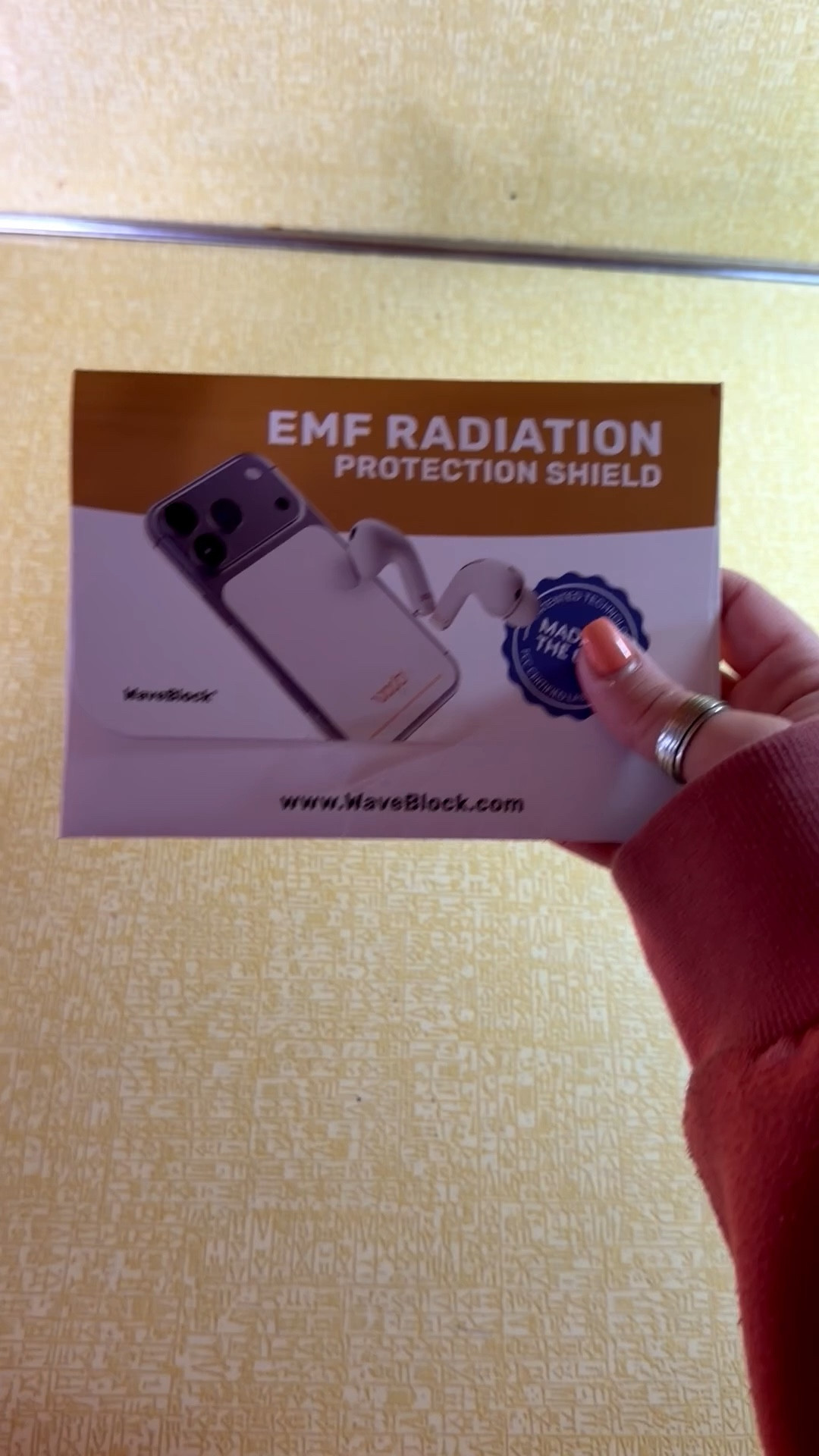 Great to block radiation! Love just sticking it in my case versus on the phone

#LTKHome #LTKmomlife