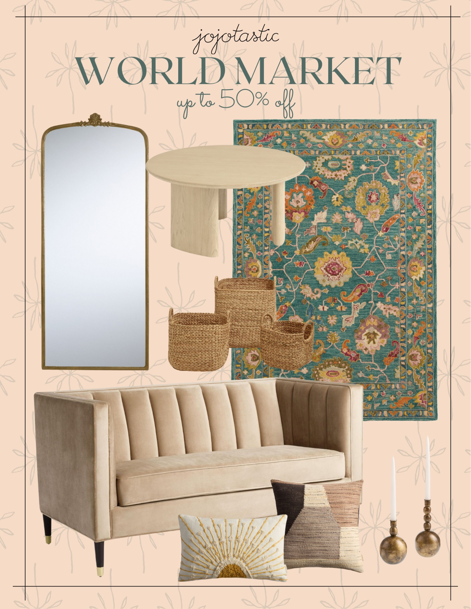 World market is up to 50% off right now on home fall decor! 

#LTKSeasonal #LTKHome #LTKSaleAlert