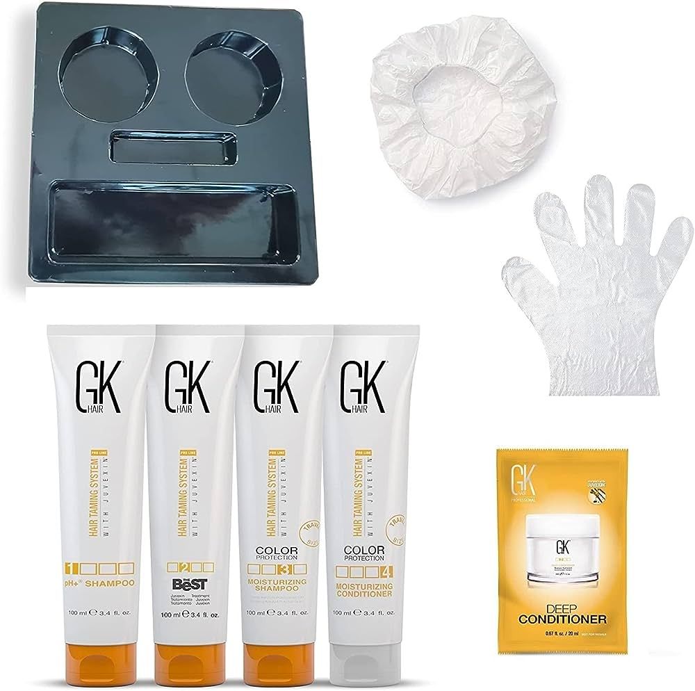 GK HAIR Global Keratin Professional Brazilian Keratin Hair Treatment Kit (100ml/3.4 Fl. Oz.) The ... | Amazon (CA)