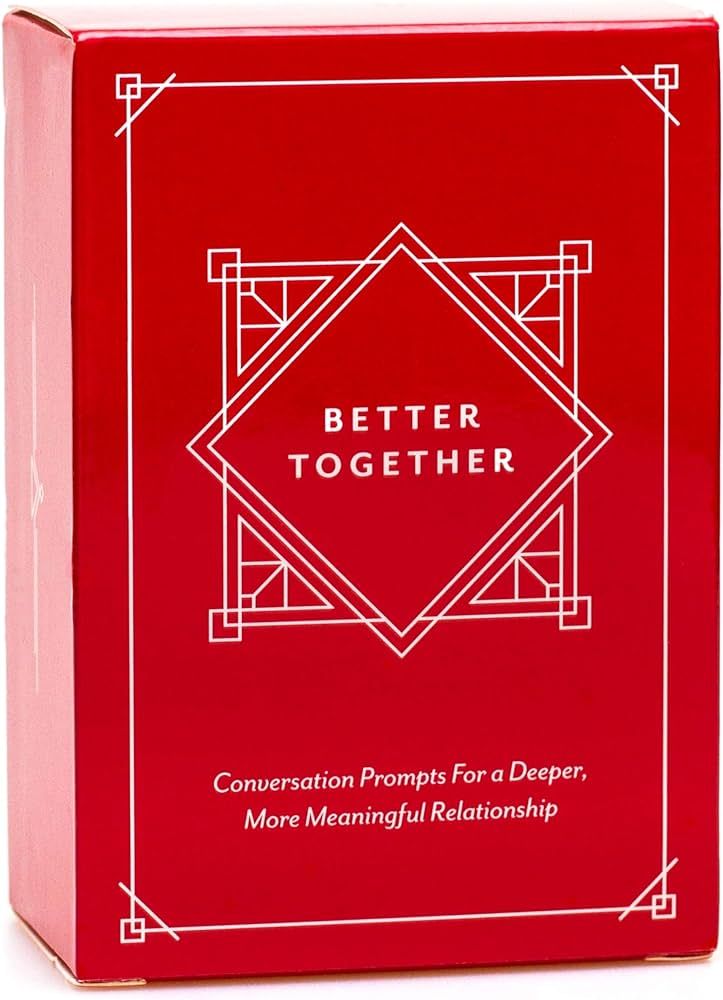 Better Together Couples Questions Card Game - Relationship Conversation Cards - Engagement Marrie... | Amazon (US)
