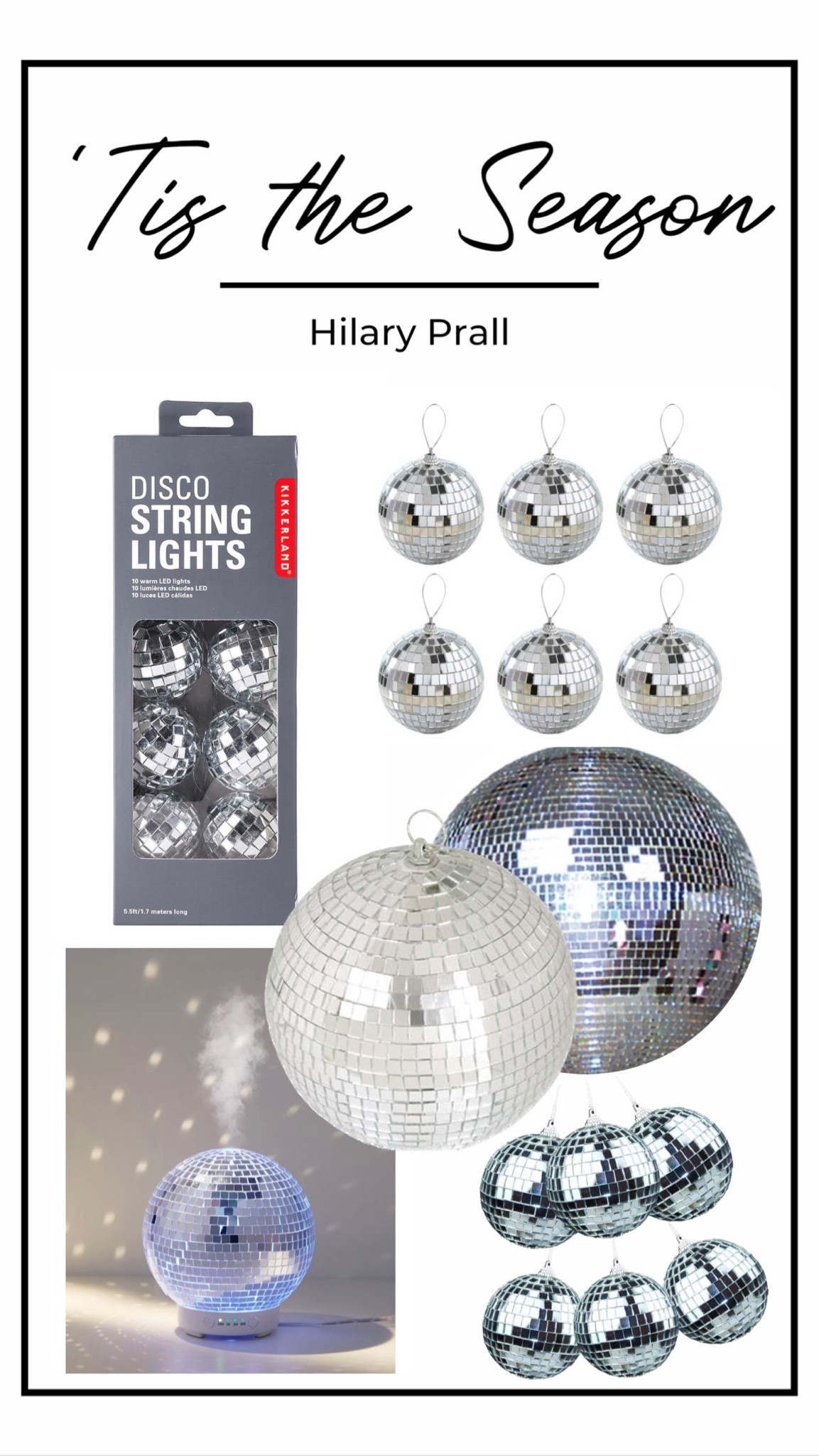 Disco ball home decor. Fun for Christmas and year round! 

#LTKHoliday #LTKU #LTKstyletip