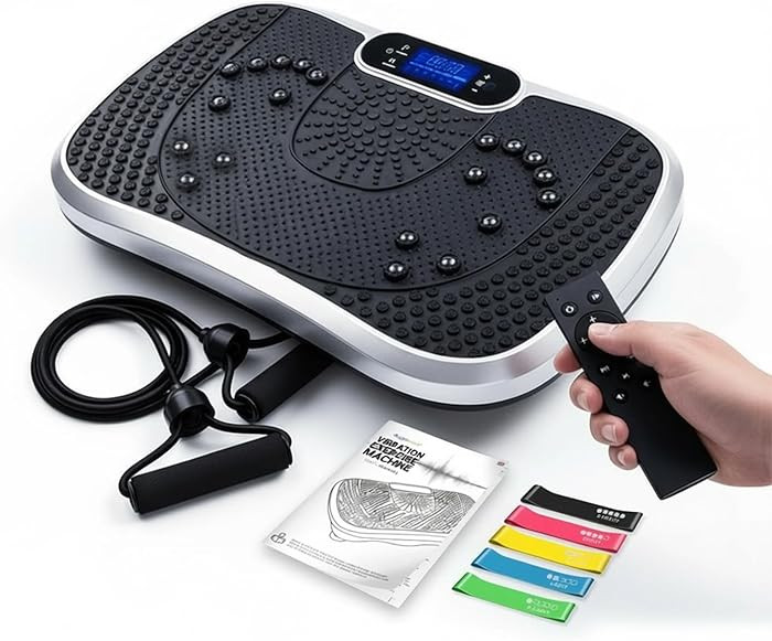WeightWorld Vibration Plate Exercise Machine - For Whole Body Workout - CE & RoHS Certified - 5 A... | Amazon (UK)