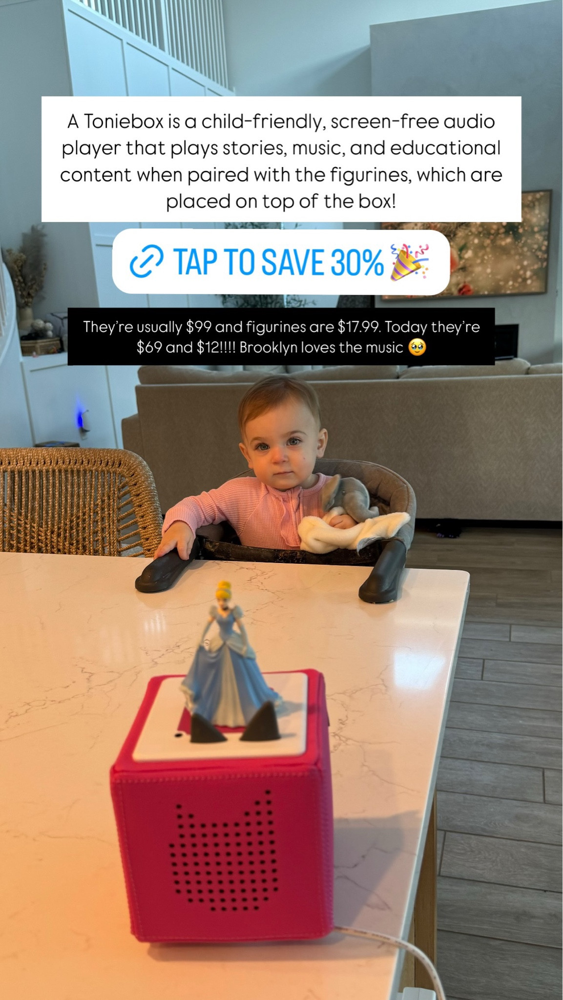 Tonies box on sale now.  This is a great last minute gift idea for little ones. Could check for in store pick up options too!

Holiday
Baby toys
Tonies Box

#LTKSaleAlert #LTKHoliday #LTKGiftGuide