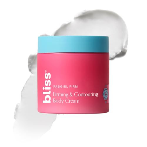 Bliss Fabgirl Firm Body Firming & Contouring Cream – Hydrating Skin Tightening Lotion with Collagen Amino Acids, Caffeine & Niacinamide - Improves Elasticity, Smoothness & Texture-For All Skin Types | Amazon (US)