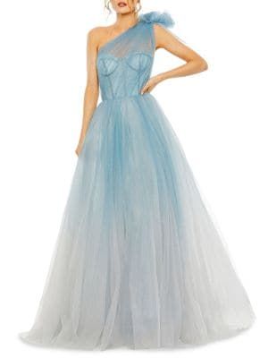 One Shoulder Ombre Ball Gown | Saks Fifth Avenue OFF 5TH