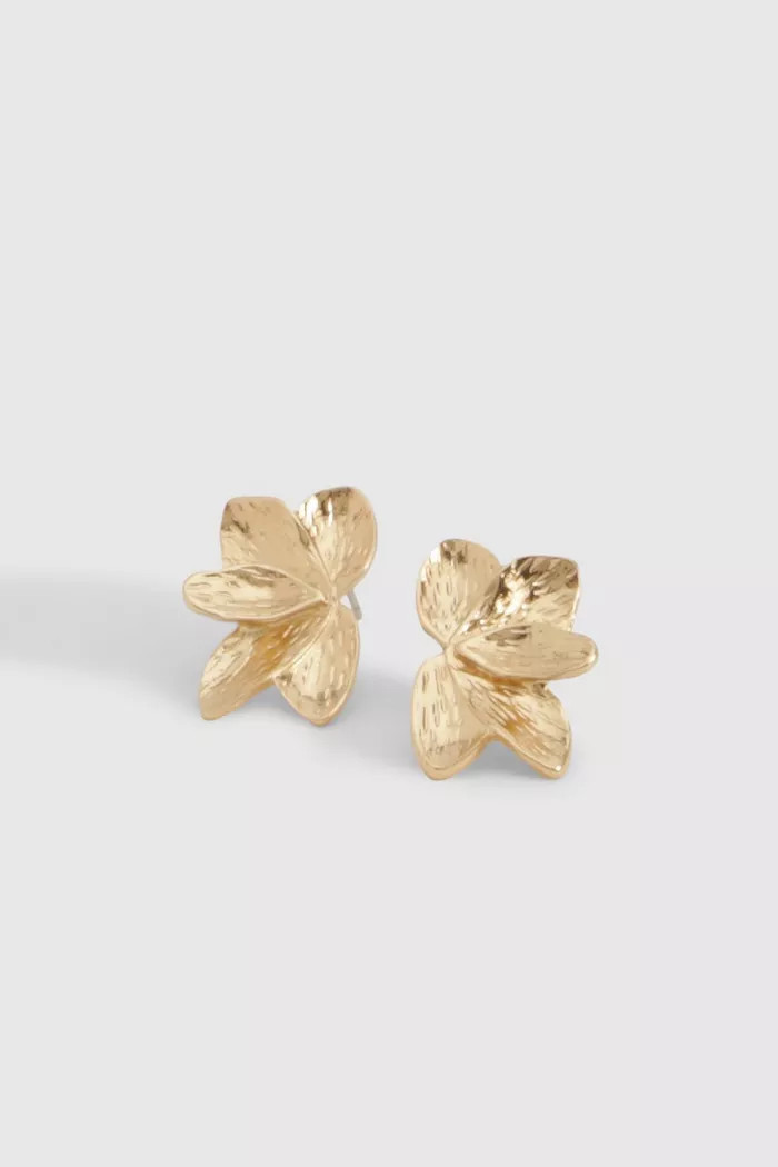 Floral Delicate Earrings | Boohoo.com (UK & IE)