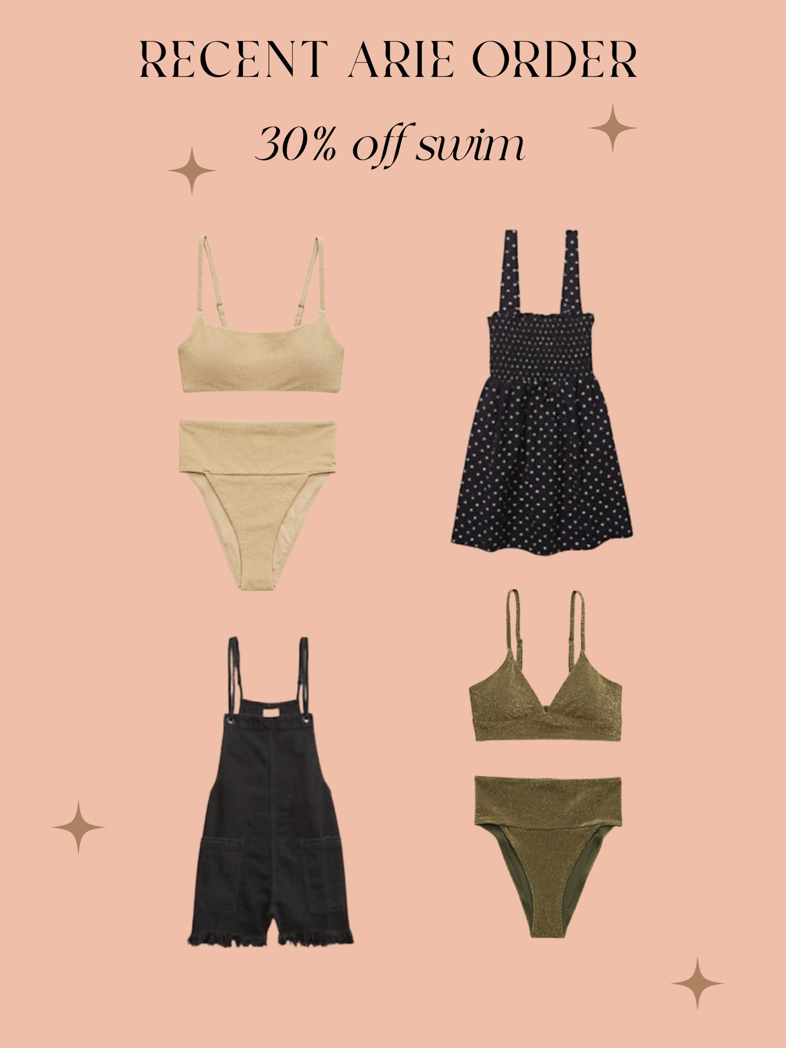 Arie Swim Sale! Bathing suit sale, Beach Trip, Vacation Outfits, Beach Outfits, Sumer overalls, summer dress, vacation dress 

#LTKsalealert #LTKswim #LTKFind