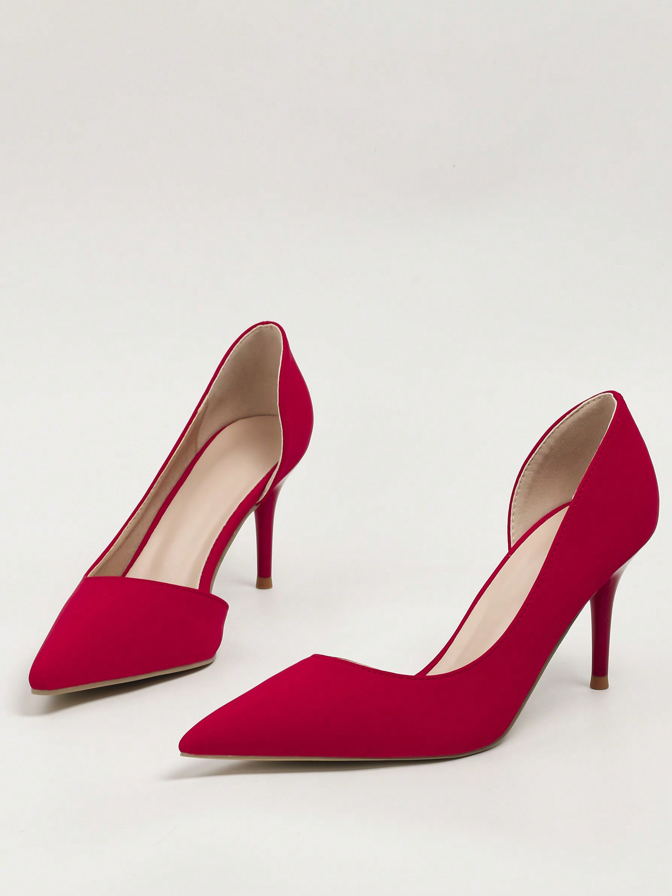 Mode puntige neus uitgehold sexy dunne hakken enkele schoenen met hoge hakken voor dames | SHEIN
