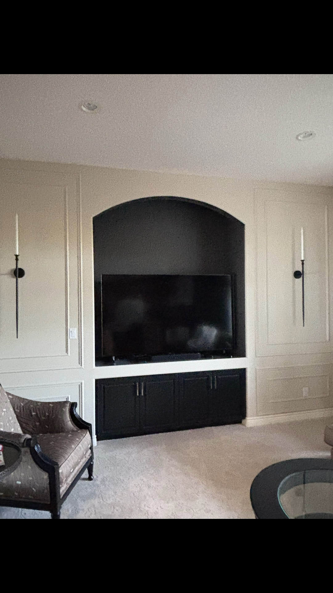 These wall sconces were exactly what I was looking for in my living room! 

This decorative wall-mounted candle holder requires no plugins, hardwiring, or jumpers. It's perfect for people who want to avoid expensive wires.This long wall candle sconce is made of high quality metal, which featured with lightweight, durable and heat resistant. This 33" tall tapered candle holder is a modern wall decorationThis A minimalist mid-century sconce is the perfect decoration for porches, dining rooms, apartments, bathrooms, bedrooms and living rooms.

#LTKHome