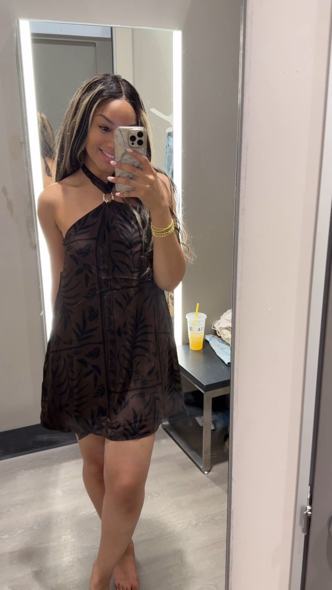 @Target said they have us covered on a beach day dress 😍 would definitely pack this one for vacation, wearing size XS 

Target finds dress summer resort wear affordable halter mini tropical cover up A New Day

#LTKSaleAlert #LTKSwim