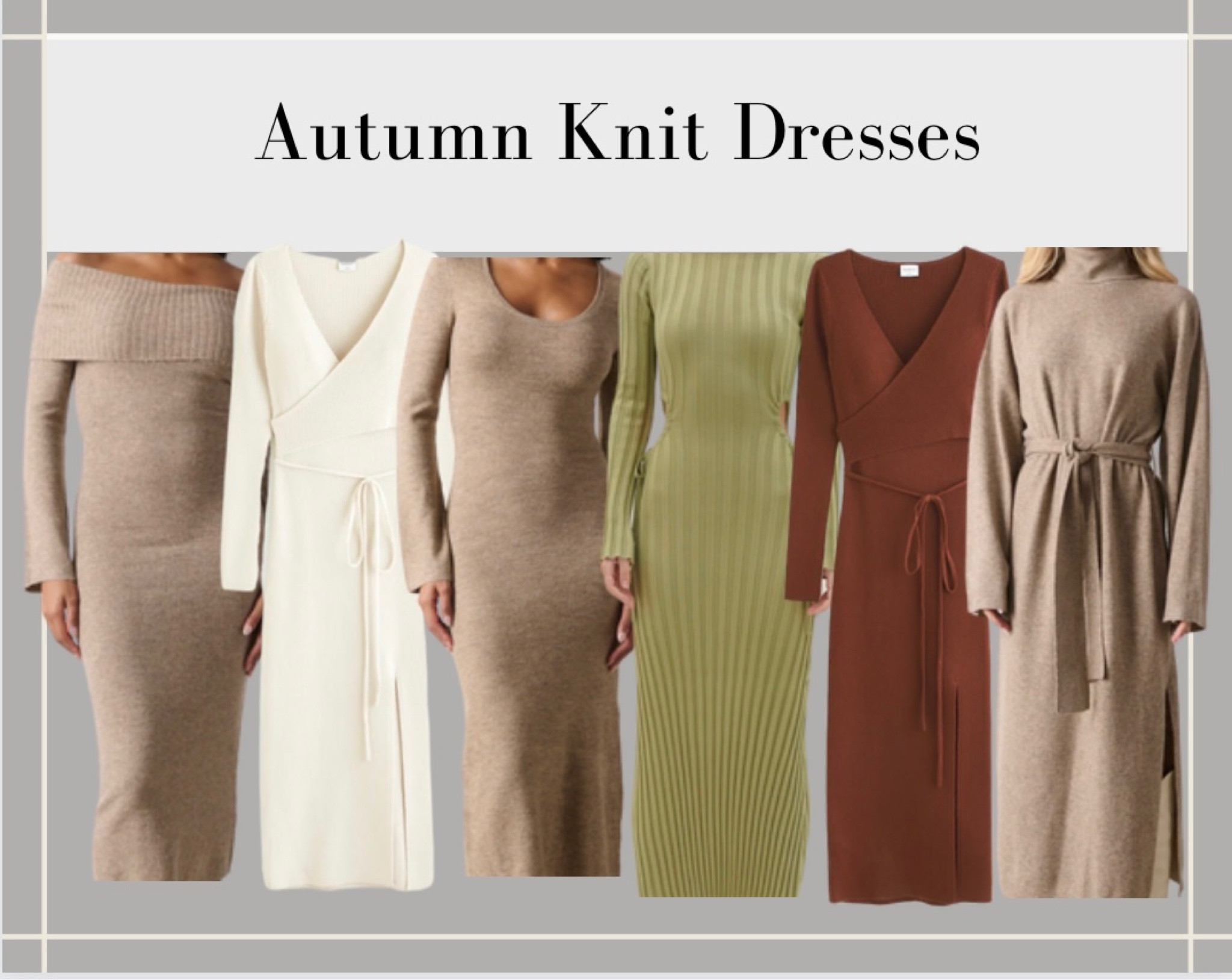 Knit Dresses 🍂🤎💭

#autumn #fall #fallfit #fallfashion #autumnfashion #autumnfit #fashion #styleinspo #styletip #outfit #outfitinspo #knitwear #knitdress 

#LTKSeasonal #LTKU #LTKstyletip