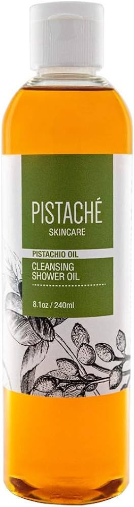 Pistaché Skincare Pistachio Oil Cleansing Shower Oil (Oil to Foam Formula) + Moisturizing and No... | Amazon (US)