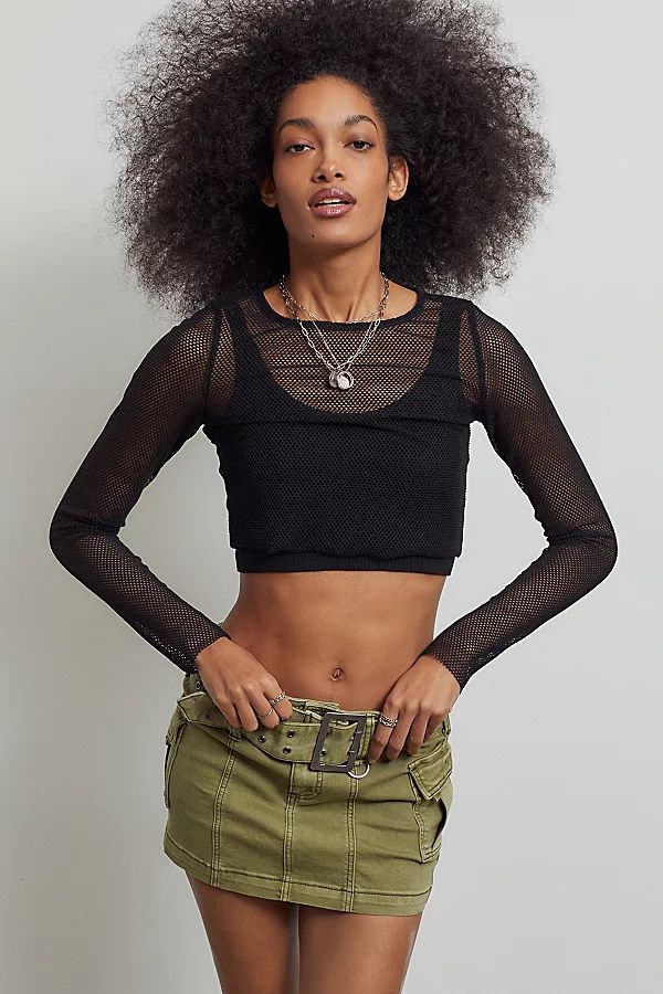 UO Joan Belted Mini Skirt | Urban Outfitters (US and RoW)