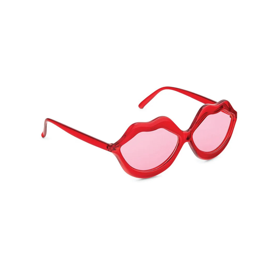 Red Lips Plastic Sunglasses  Bachelorette Party Favor  Kiss - Etsy | Etsy (US)